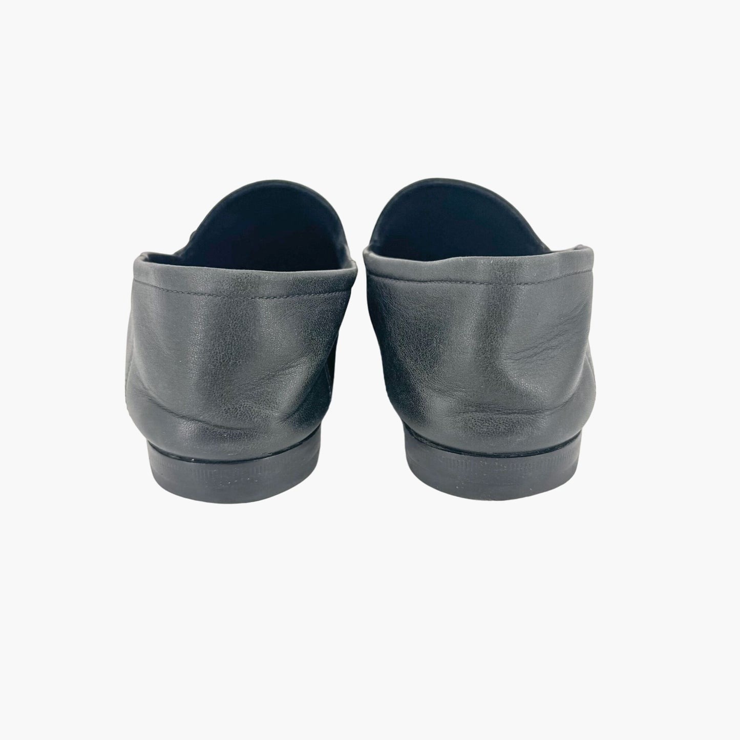 Gucci Brixton Horsebit Loafers in Black Leather Size 37.5