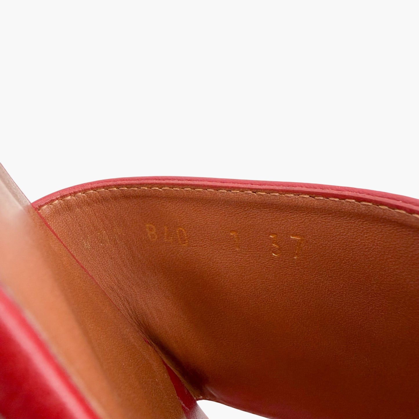 Valentino Garavani Soul Rockstud Slide Sandals Red Size 37