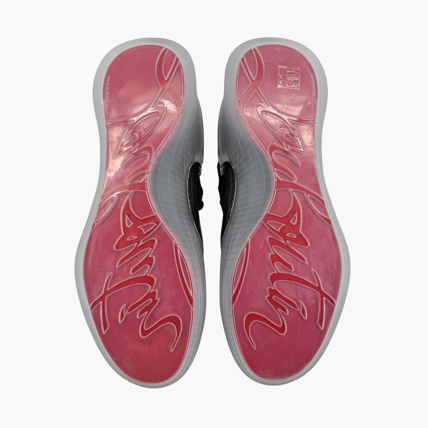 Christian Louboutin Arpoador Sneakers in Black Suede with Red Soles – Size 41