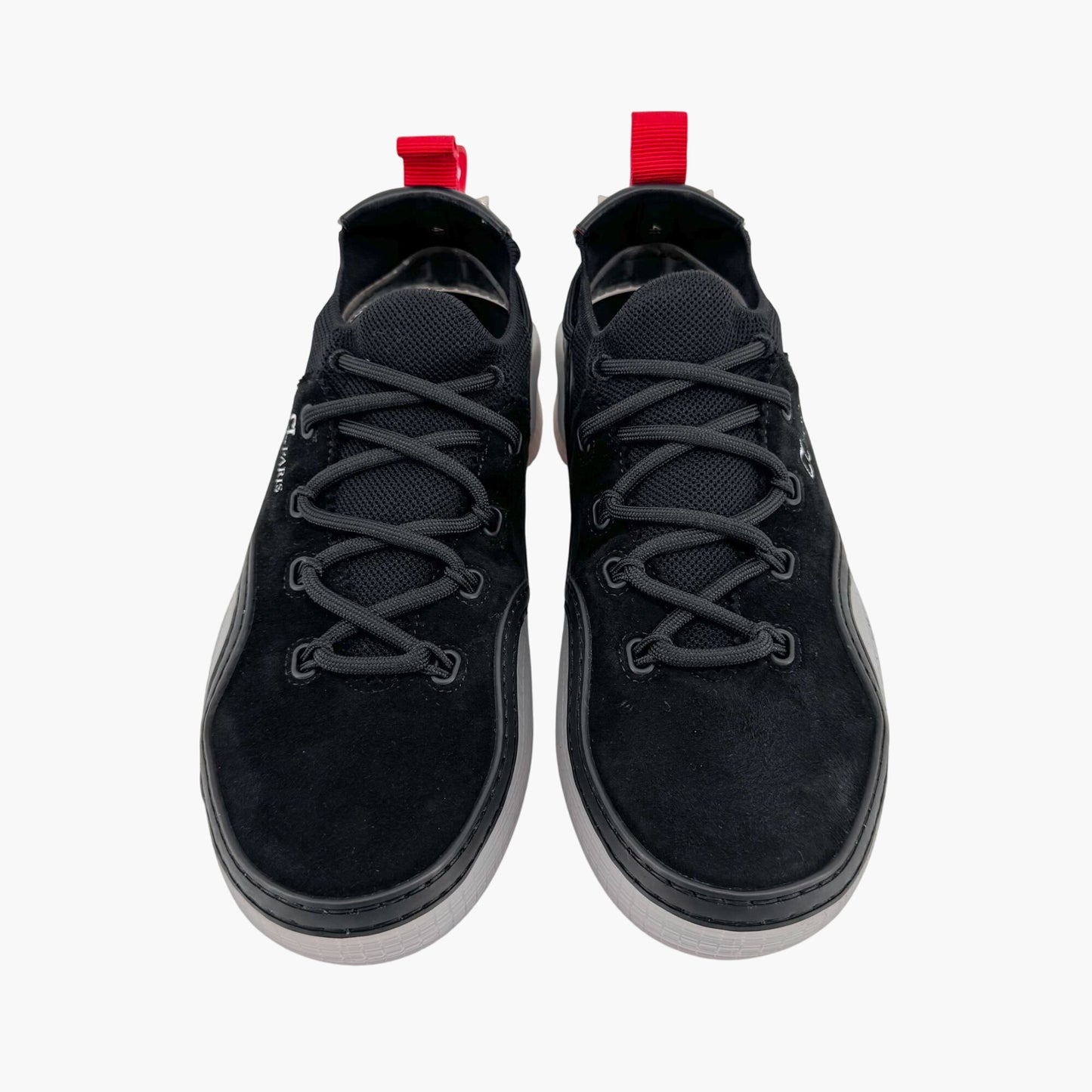 Christian Louboutin Arpoador Sneakers in Black Suede with Red Soles – Size 41