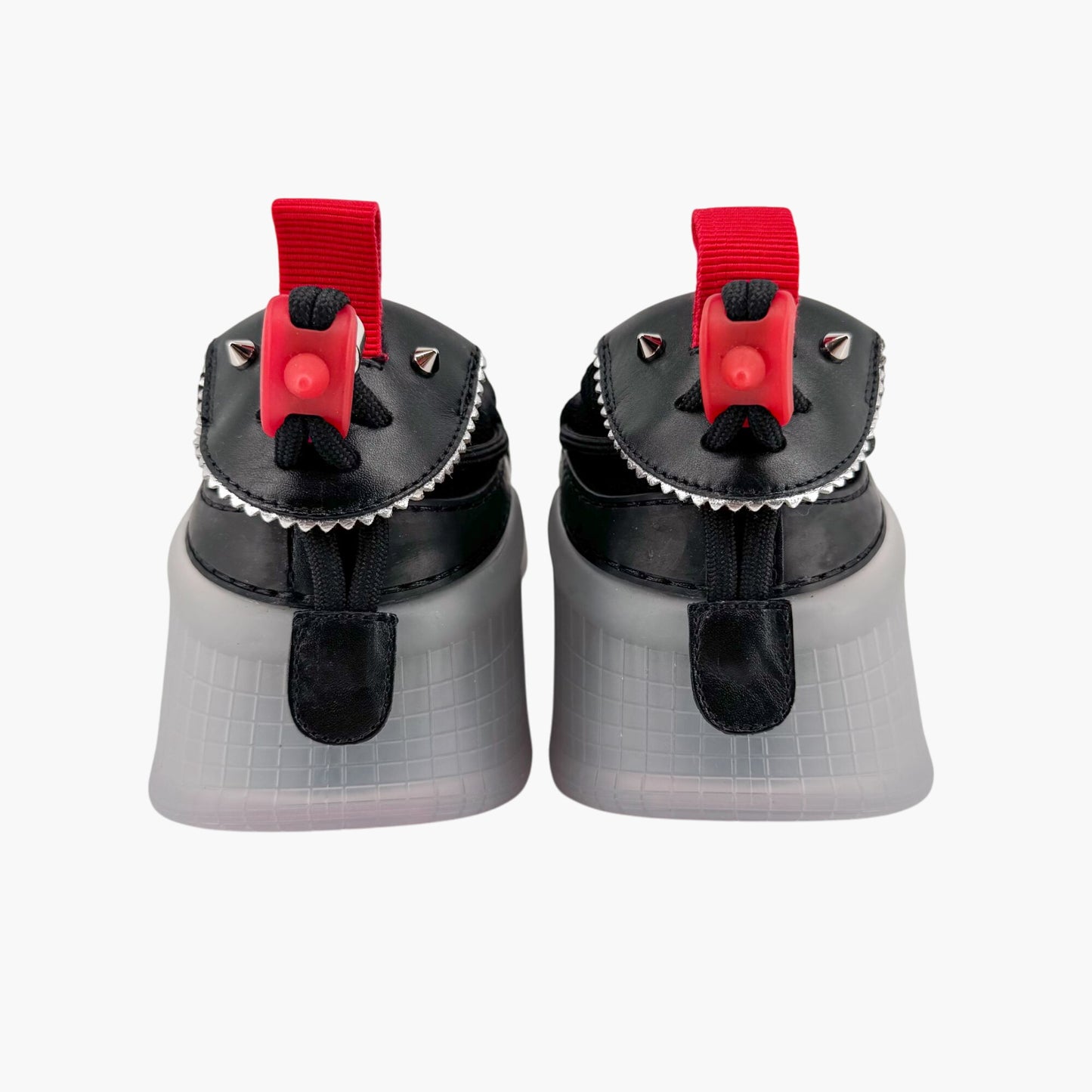 Christian Louboutin Arpoador Sneakers in Black Suede with Red Soles – Size 41