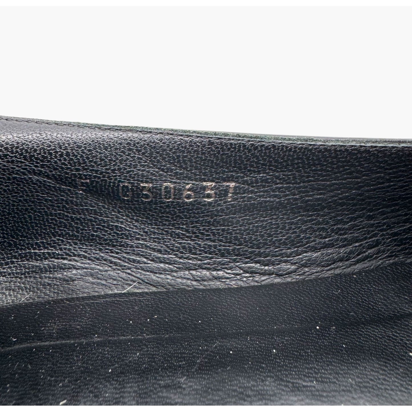 Chanel CC Smoking Loafer Flats in Black Leather – Size 37.5