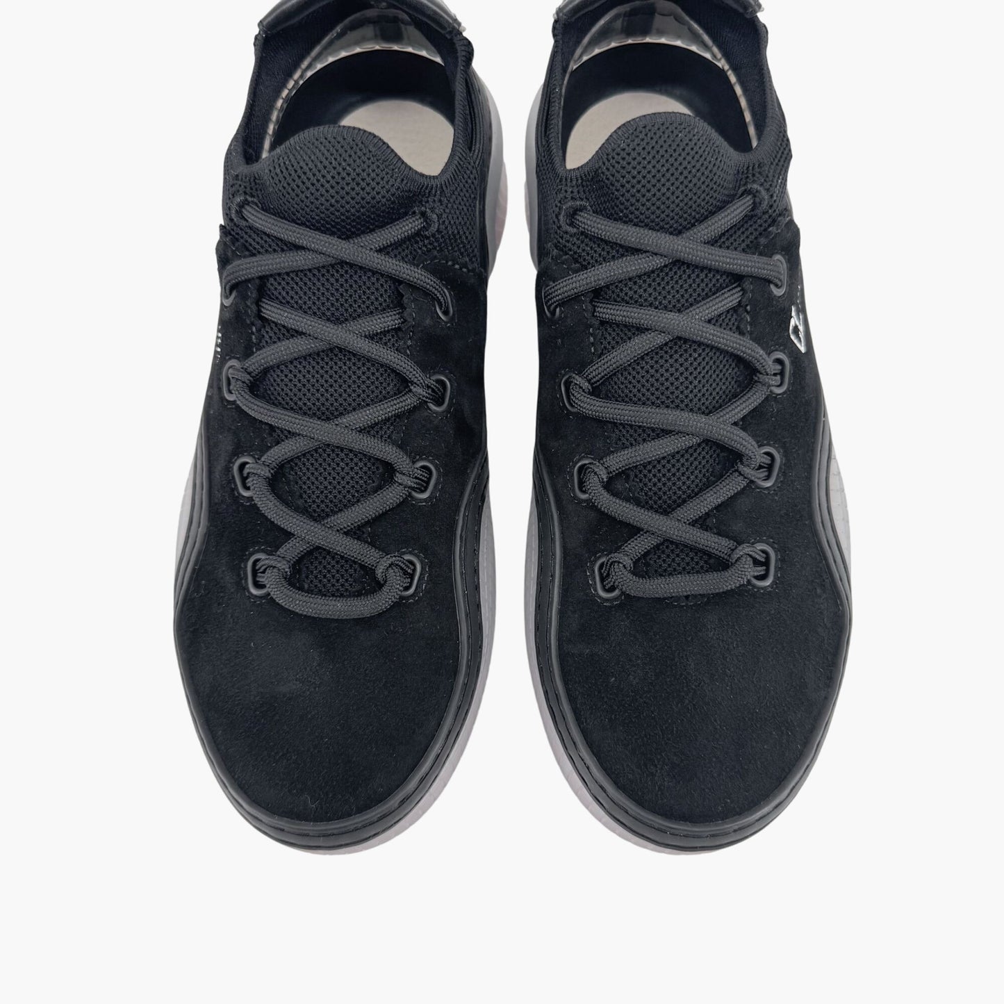 Christian Louboutin Black Suede Arpoador Drawstring Sneakers – Size 39.5