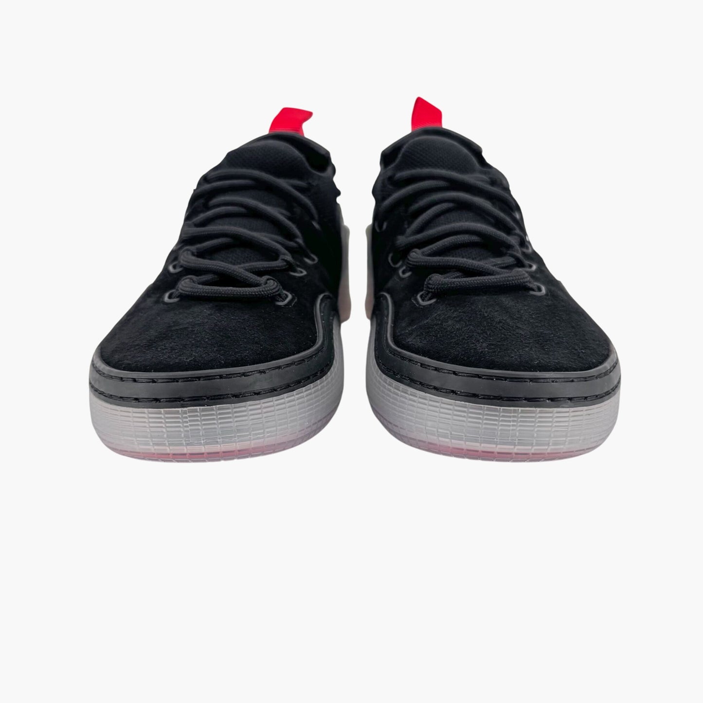 Christian Louboutin Black Suede Arpoador Drawstring Sneakers – Size 39.5