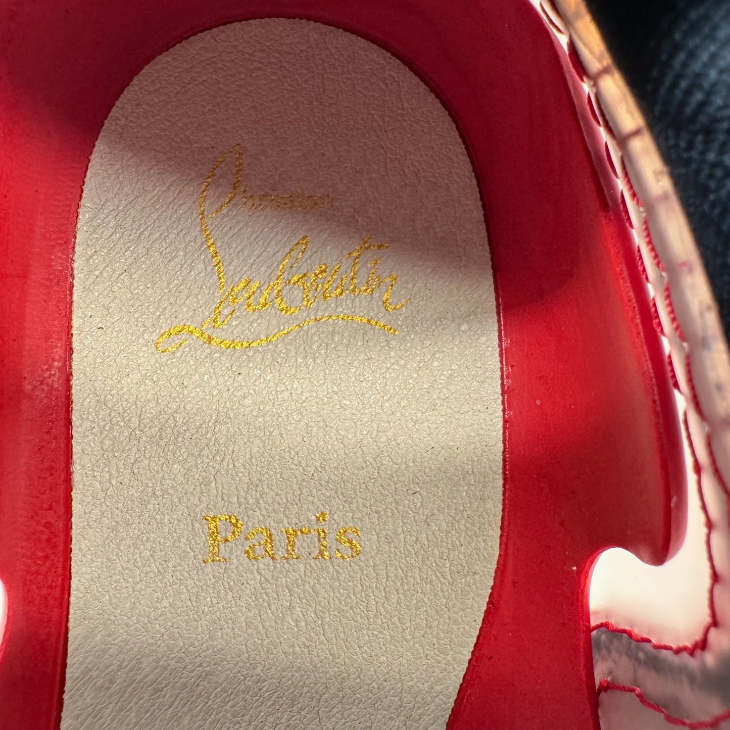 Christian Louboutin Arpoador Sneakers in Navy Blue Suede with Red Soles – Size 39