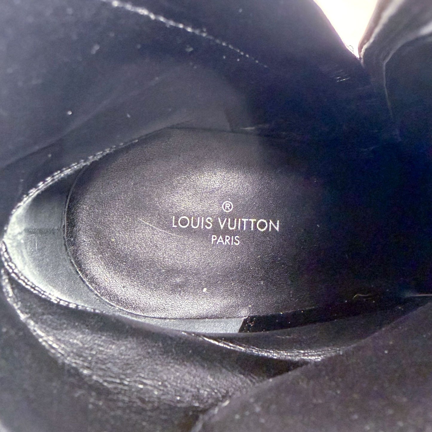 Louis Vuitton Star Trail Combat Boots Brown Size 38.5