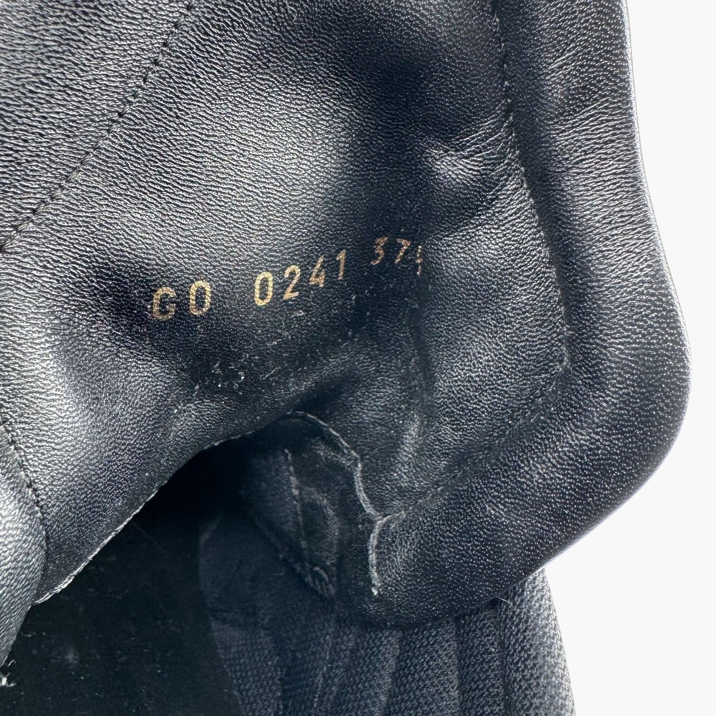 Louis Vuitton Archlight Sneakers in Black Leather with Silver Glitter – Size 37.5