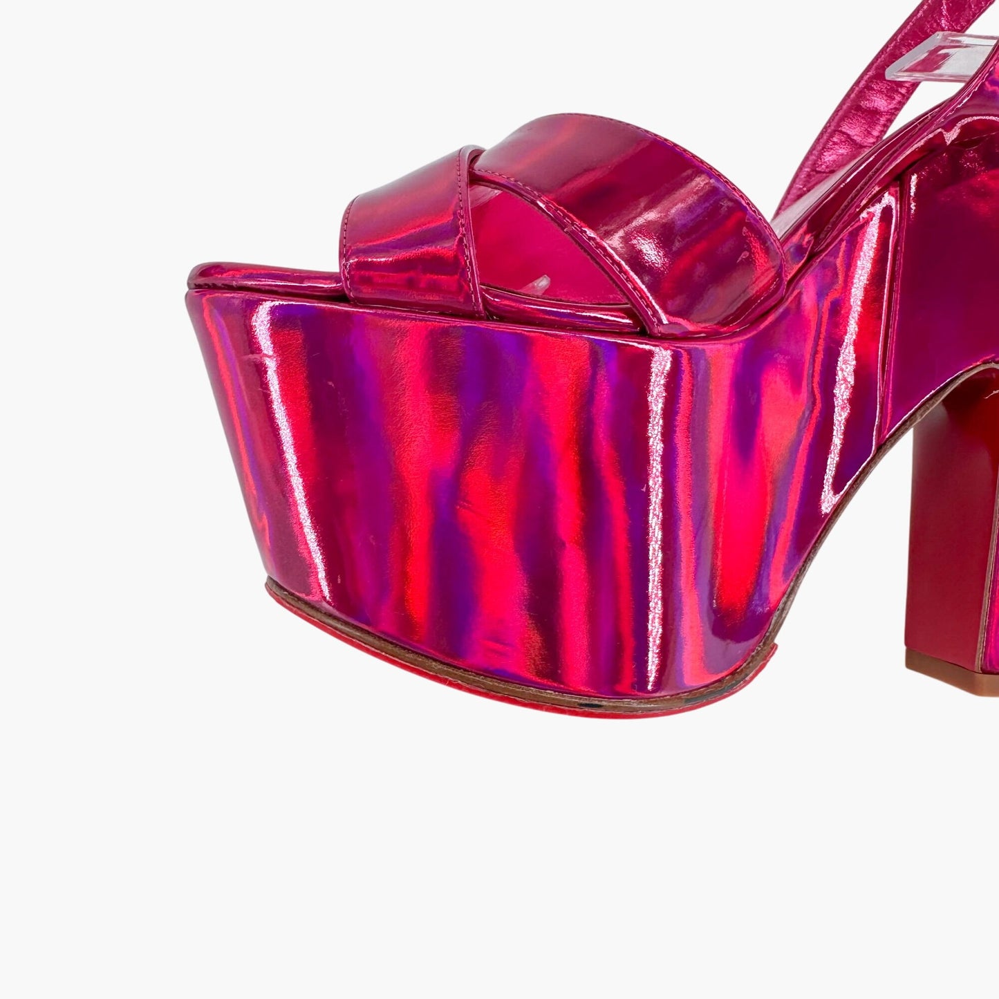 Christian Louboutin Pink Superyaz 160 Platform Sandals Size 39