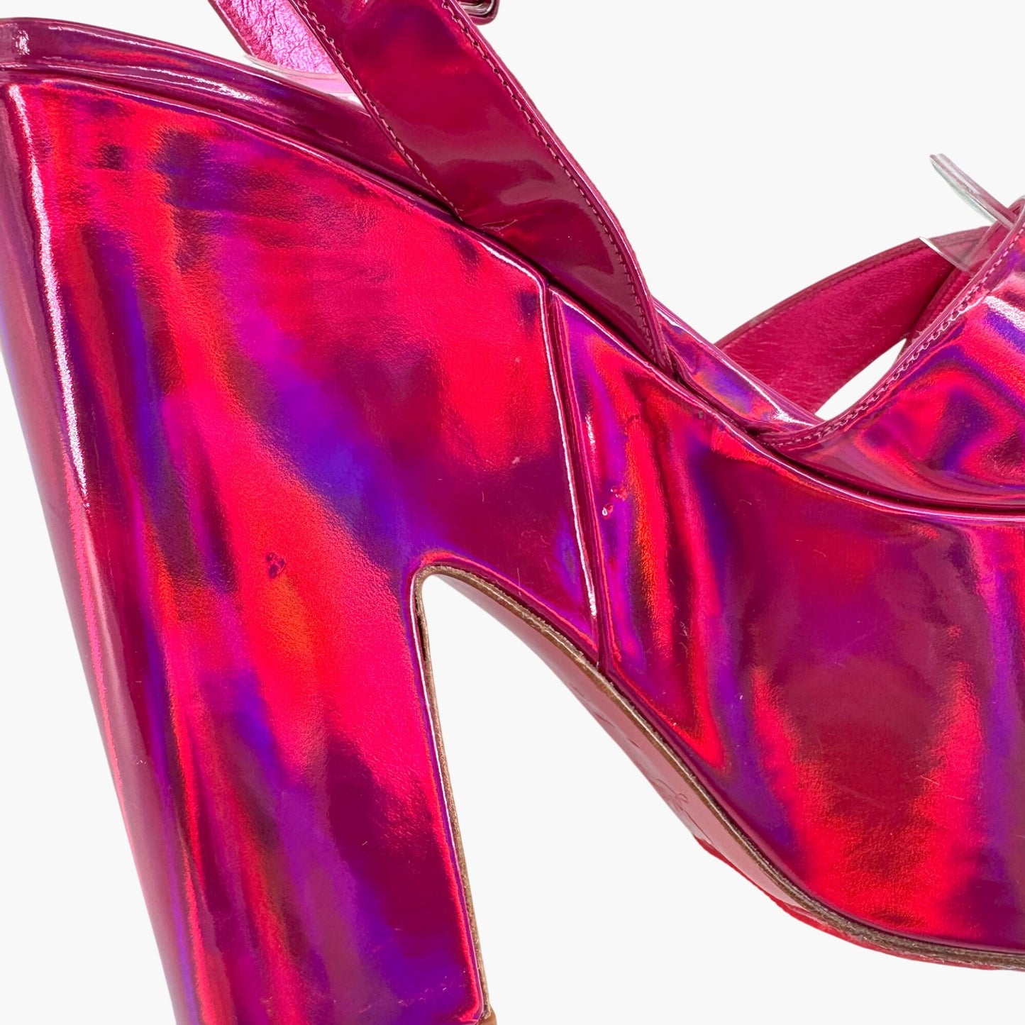 Christian Louboutin Pink Superyaz 160 Platform Sandals Size 39