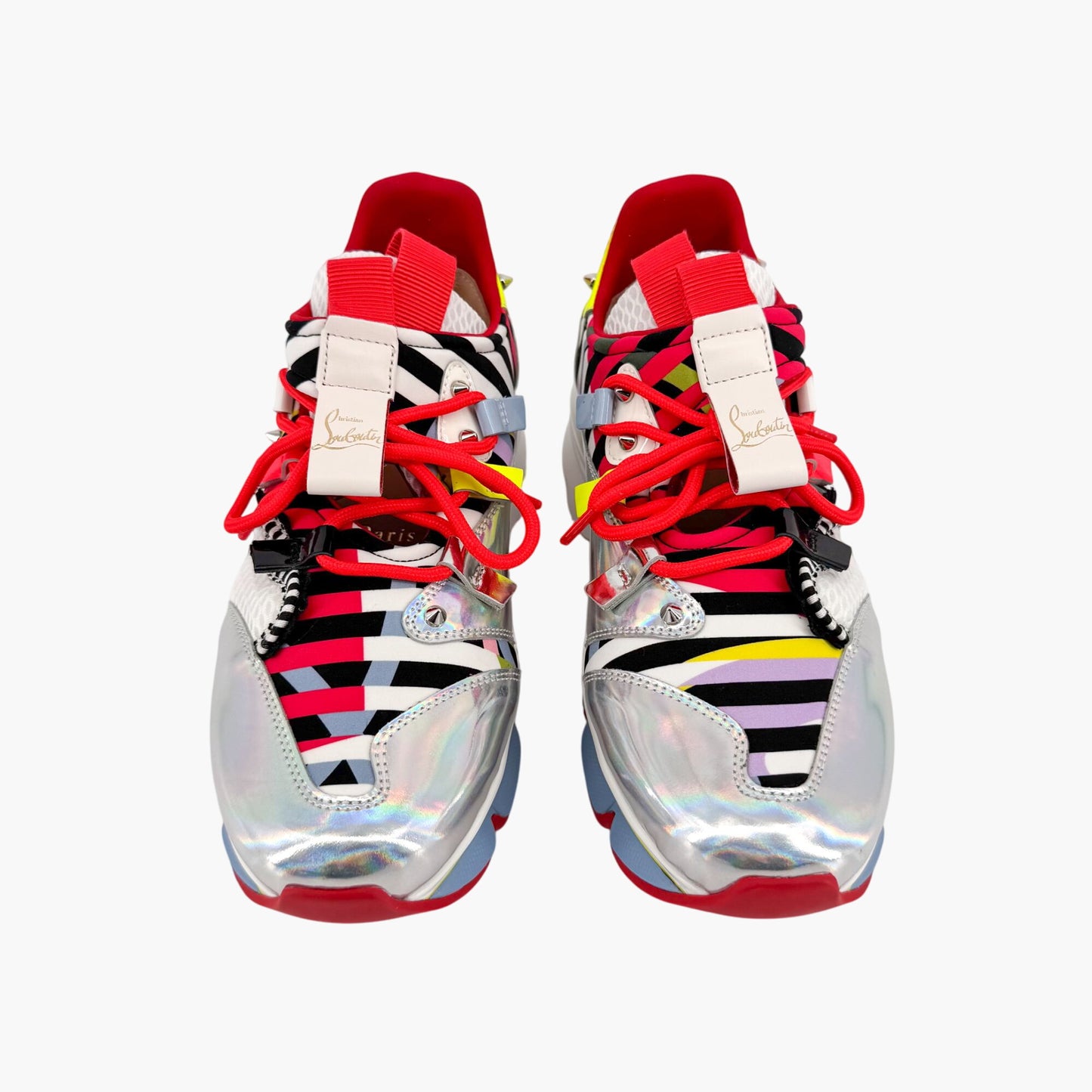 Christian Louboutin Red Runner Donna Sneakers in Multi Size 37.5