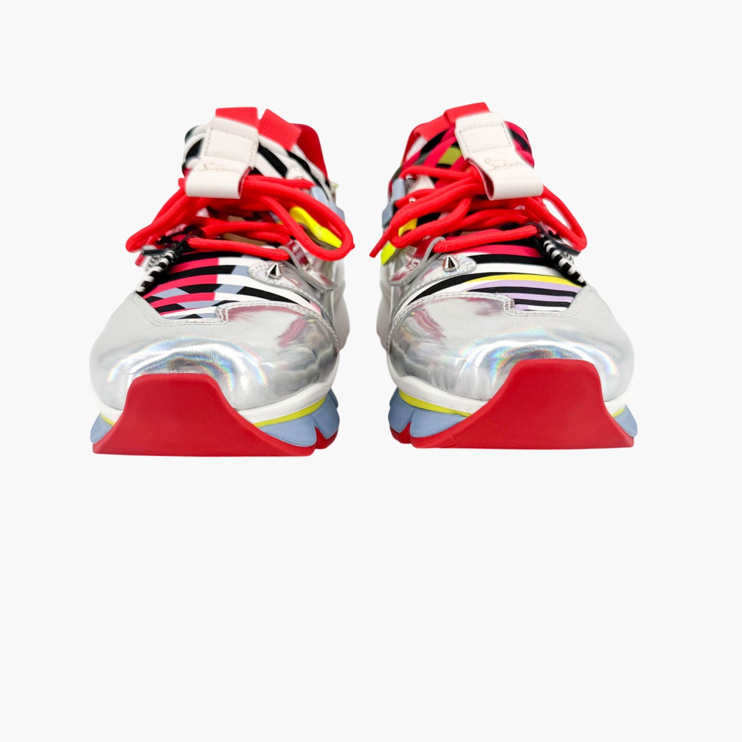 Christian Louboutin Red Runner Donna Sneakers in Multi Size 37.5