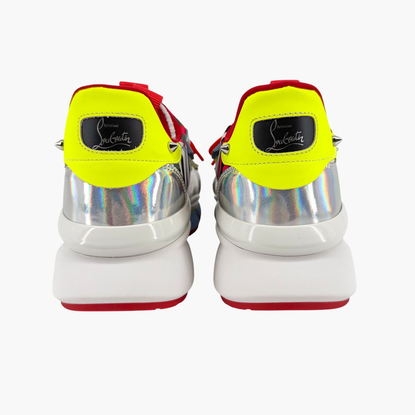 Christian Louboutin Red Runner Donna Sneakers in Multi Size 37.5