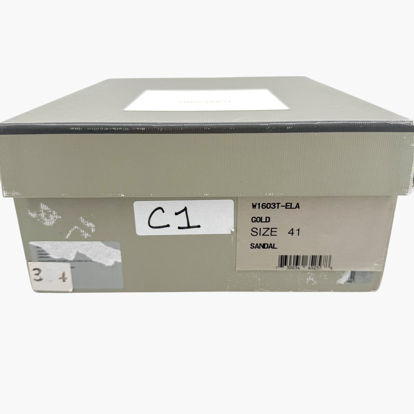 Tom Ford Stardust Lace Up Heels in Metallic Gold Leather Size 41