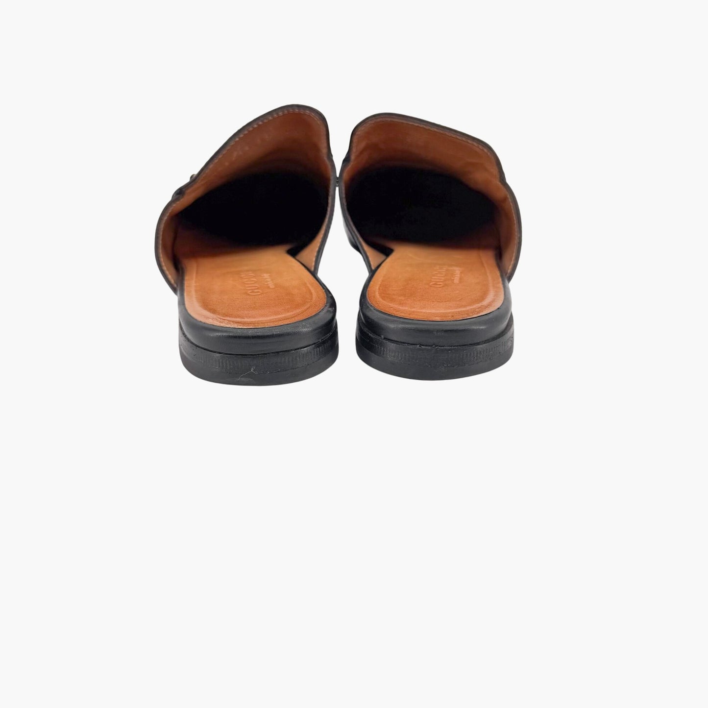 Gucci Princetown Horsebit Mules Black Leather – Size 37