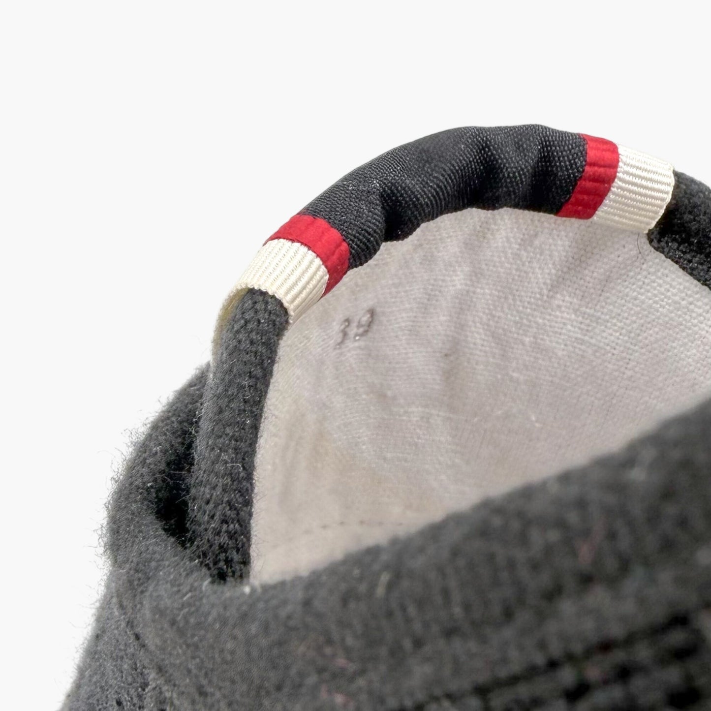 Christian Louboutin Super Pedro Sneakers in Black Canvas Size 39