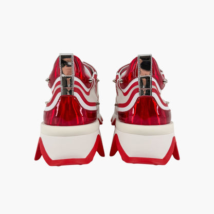 Christian Louboutin Sharkina Sneakers White Red Size 39.5