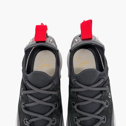 Christian Louboutin Black Suede Arpoador Donna Sneakers Size 39