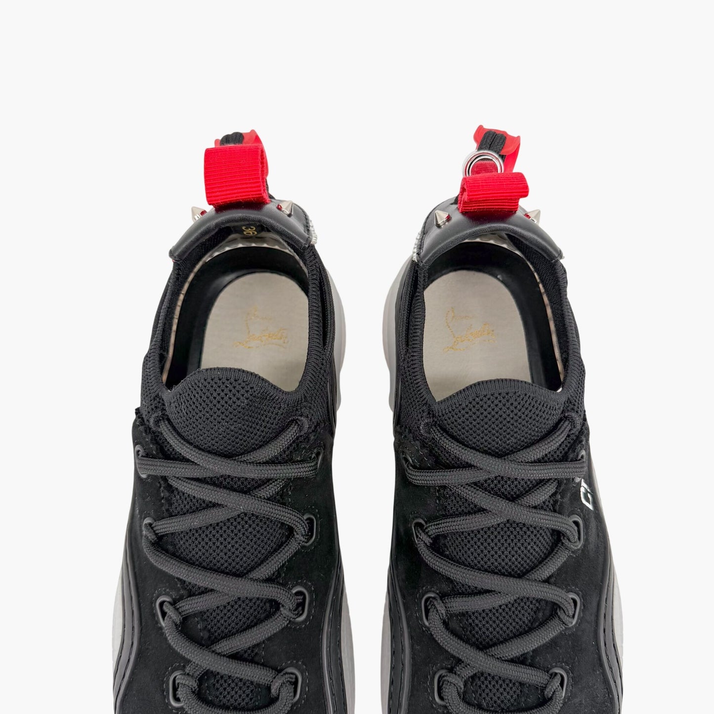 Christian Louboutin Arpoador Donna Sneakers Black Size 36.5