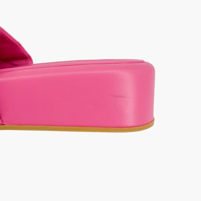 Valentino Garavani Roman Stud Platform Slide Sandals Pink Size 39