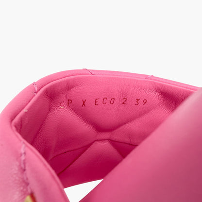 Valentino Garavani Roman Stud Platform Slide Sandals Pink Size 39