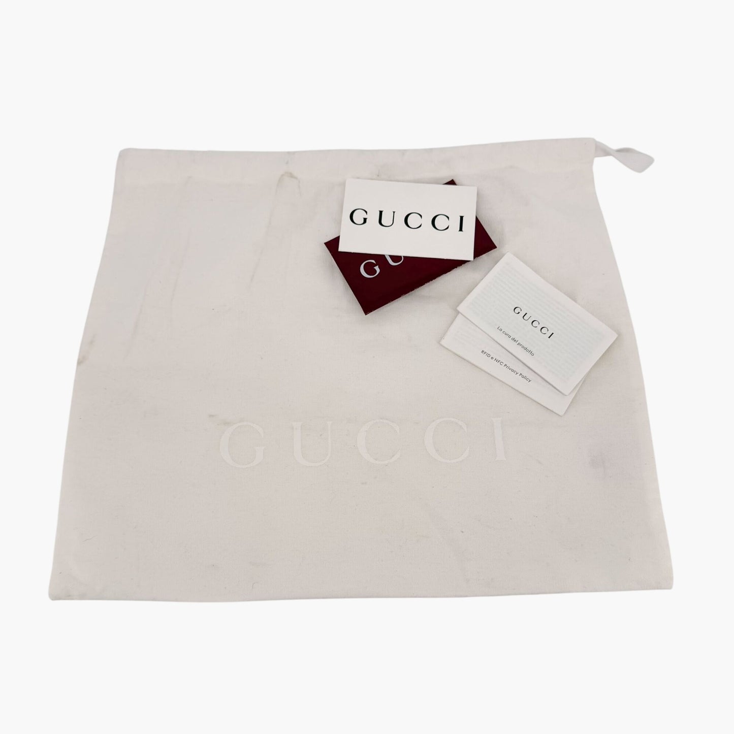 Gucci Bamboo Night Black Leather Chain Clutch