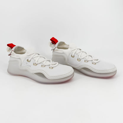 Christian Louboutin Arpoador Donna White Leather Sneakers Size 39.5