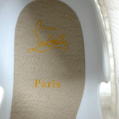 Christian Louboutin Arpoador Donna White Leather Sneakers Size 39.5