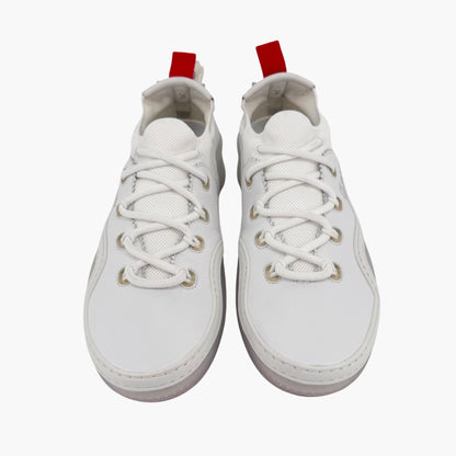 Christian Louboutin Arpoador Donna White Leather Sneakers Size 39.5