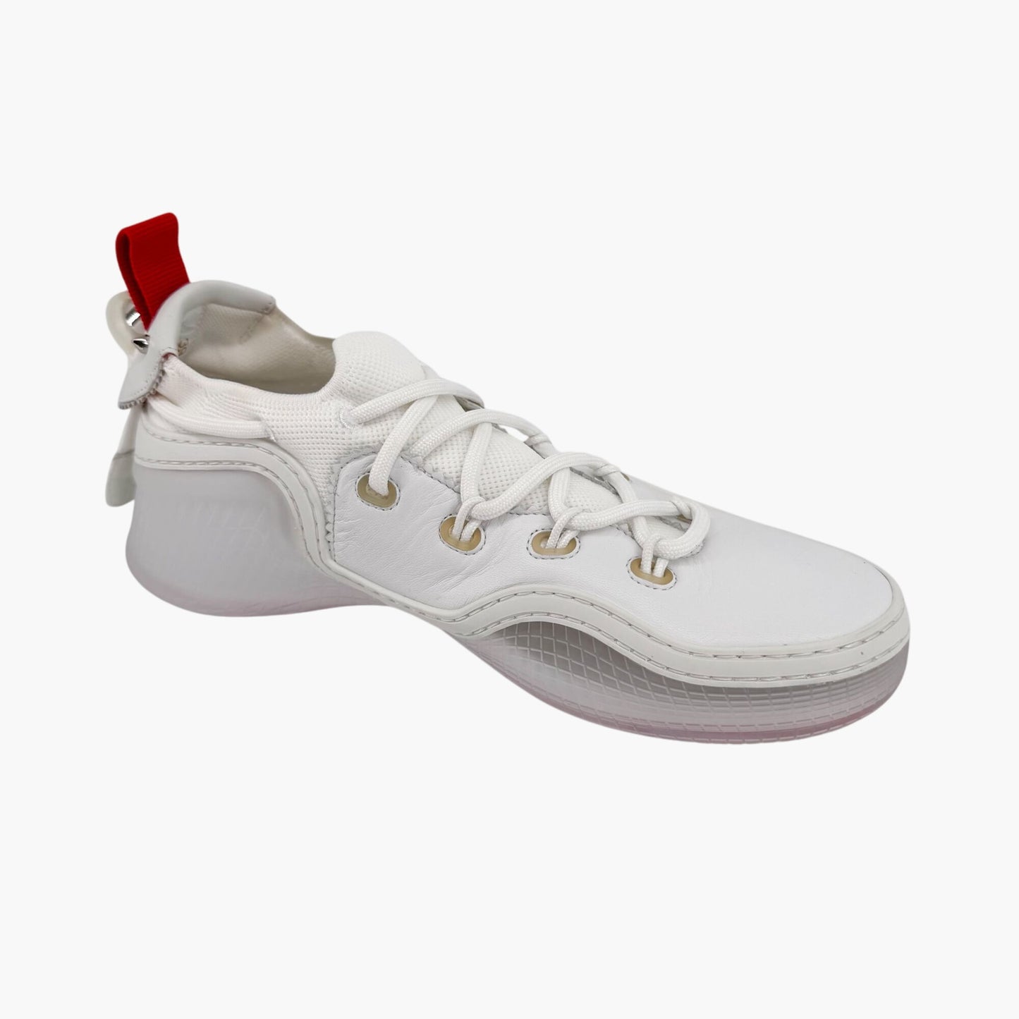 Christian Louboutin Arpoador Sneakers White Leather Mesh – Size 39