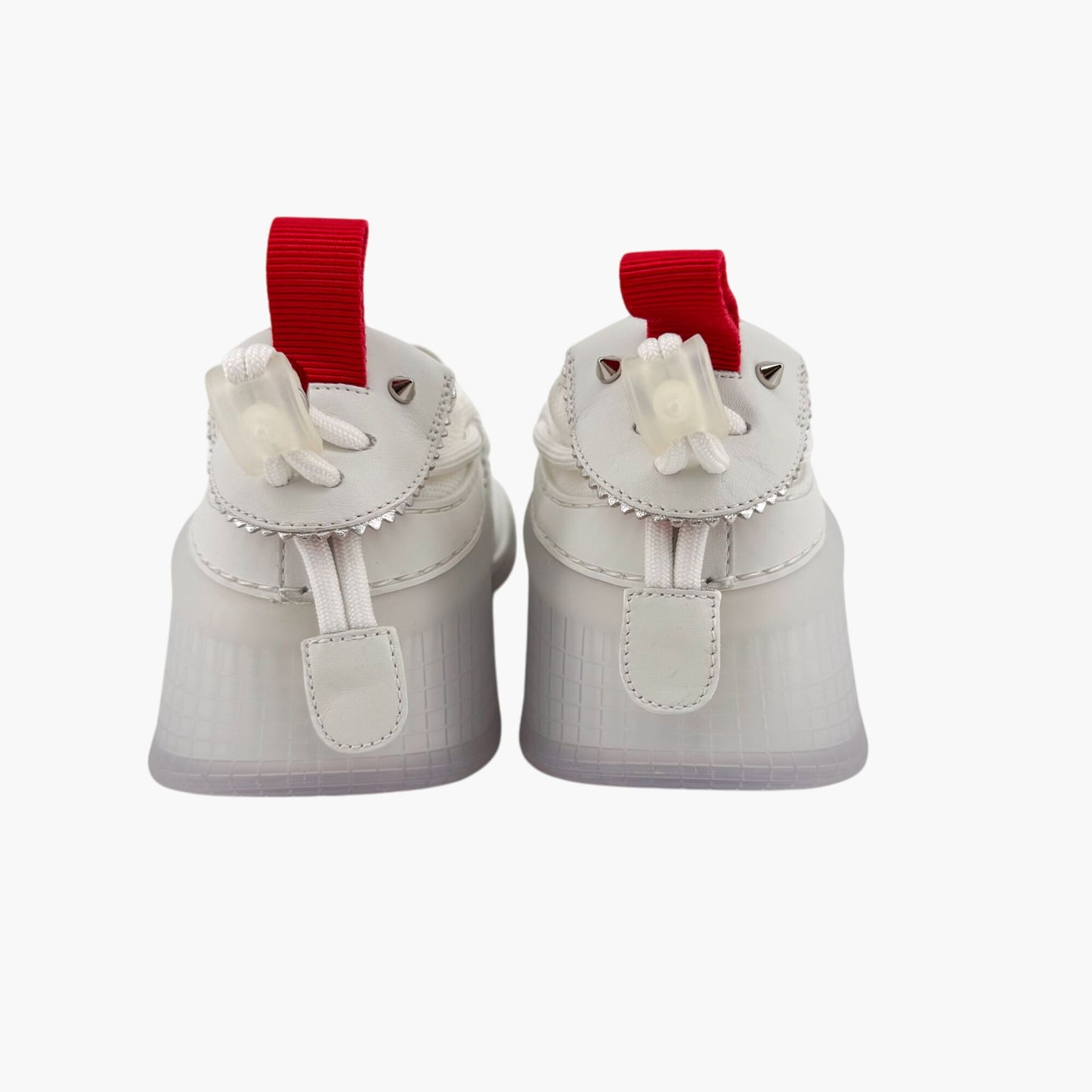 Christian Louboutin Arpoador Sneakers White Leather Mesh – Size 39