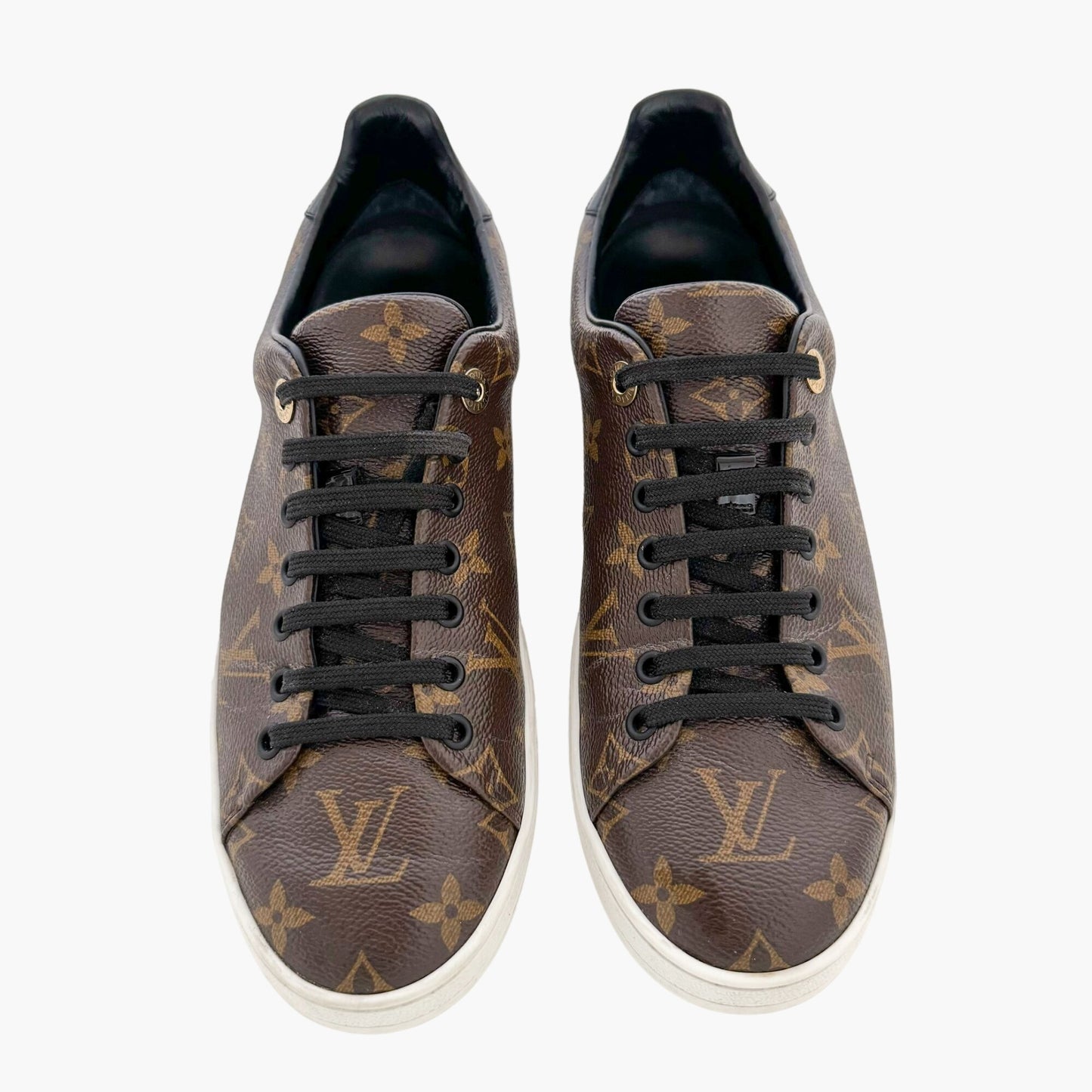 Louis Vuitton Frontrow Sneakers in Brown Monogram Size 40