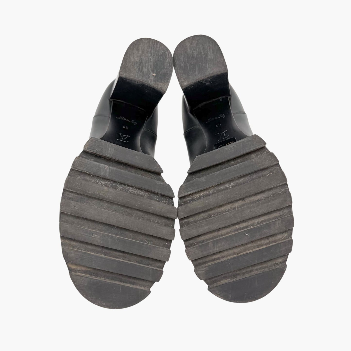 Louis Vuitton Star Trail Chelsea Leather Ankle Boots Size 40