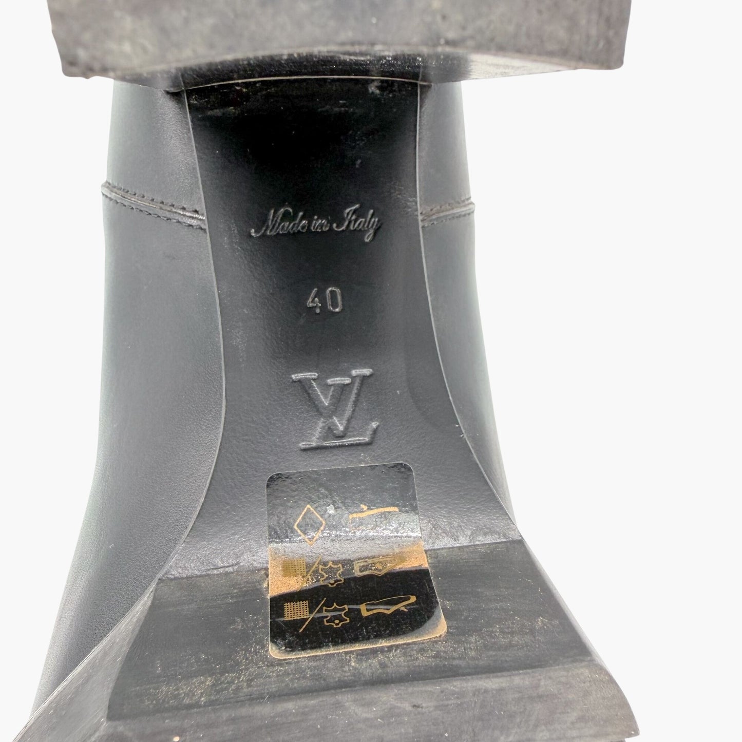 Louis Vuitton Star Trail Chelsea Leather Ankle Boots Size 40