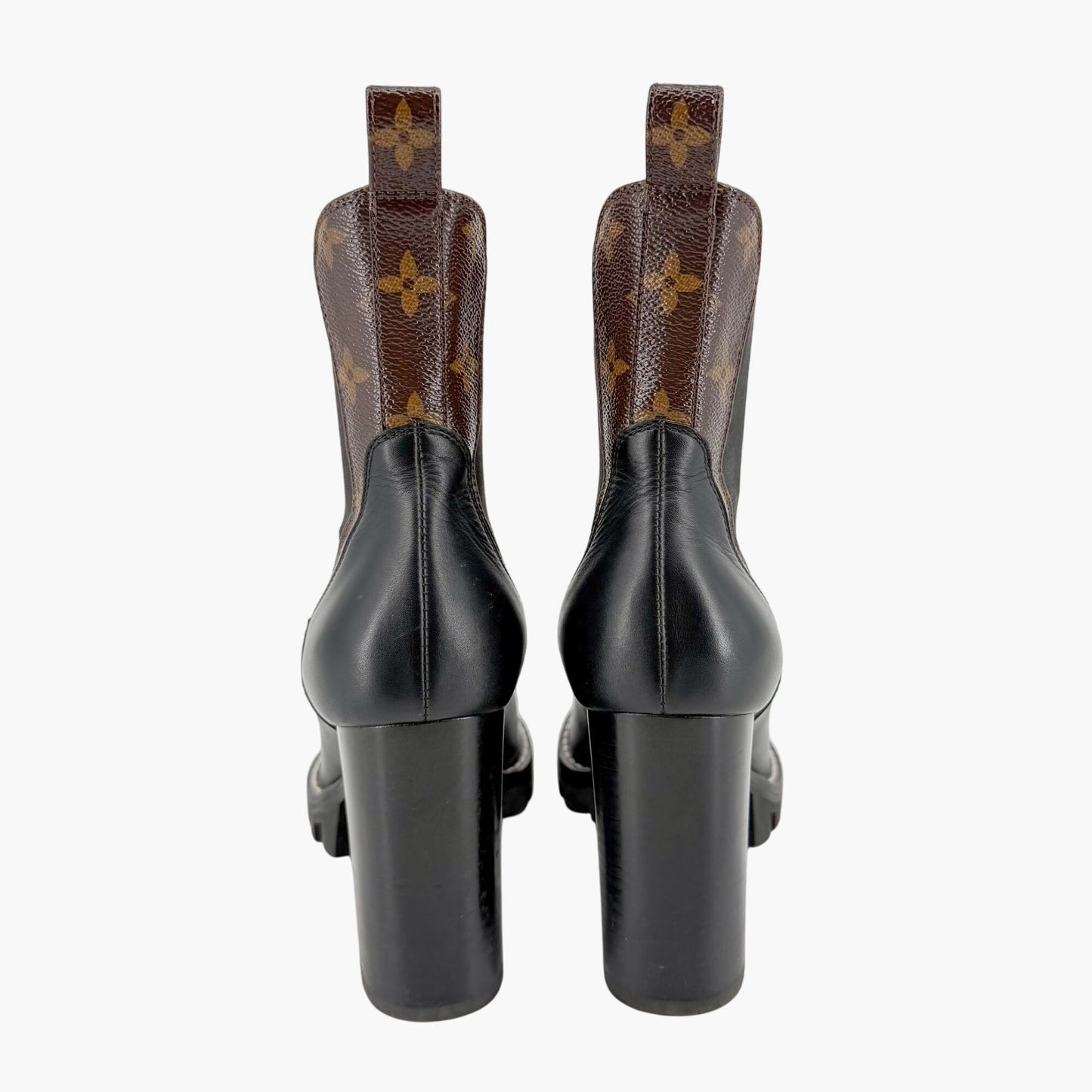 Louis Vuitton Star Trail Chelsea Leather Ankle Boots Size 40