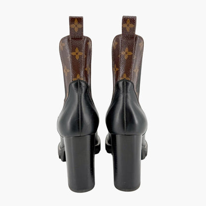 Louis Vuitton Star Trail Chelsea Leather Ankle Boots Size 40