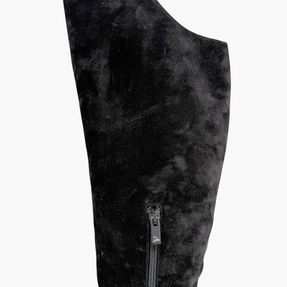 Christian Louboutin Eleonor Botta Knee High Boots Black Size 40