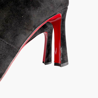 Christian Louboutin Eleonor Botta Knee High Boots Black Size 40