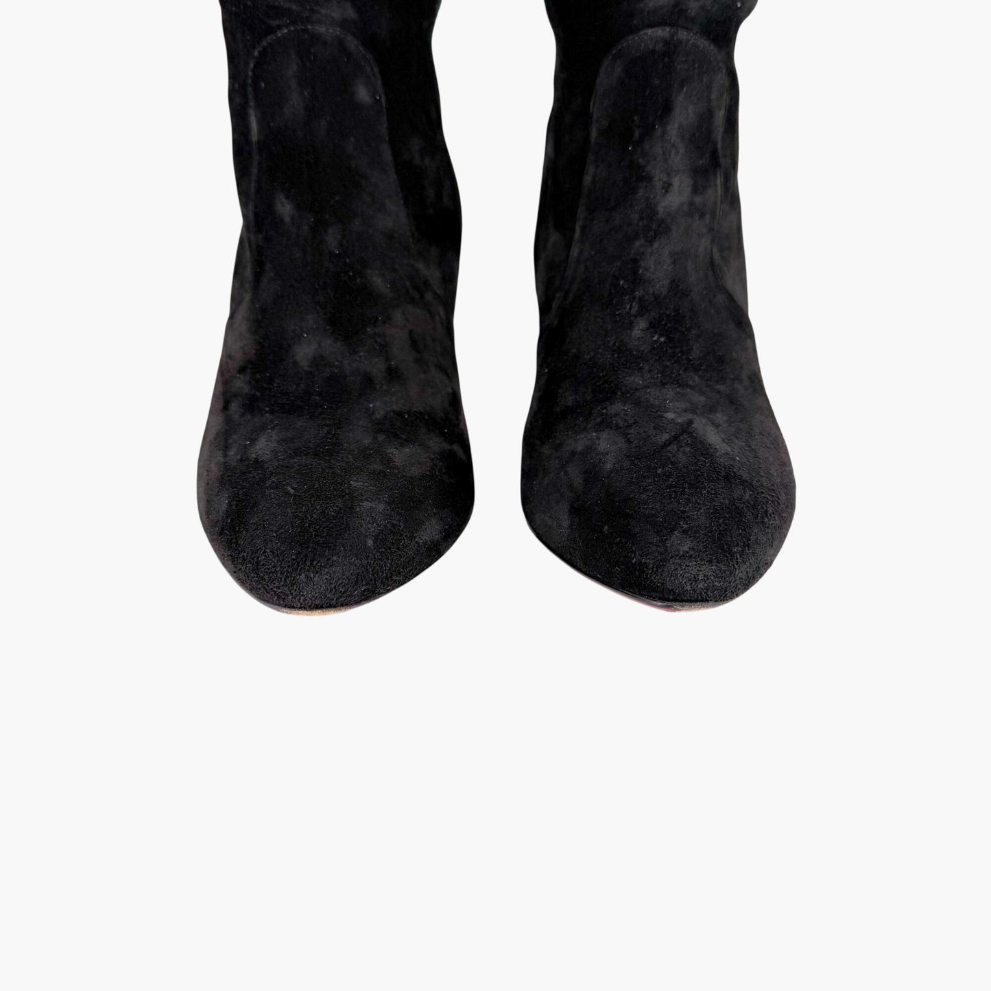 Christian Louboutin Eleonor Botta Knee High Boots Black Size 40