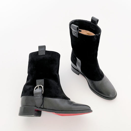 Christian Louboutin Cozak Boots in Black Size 36