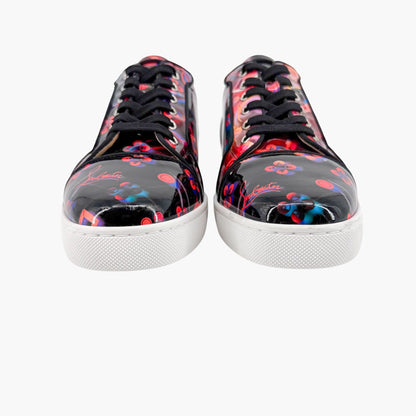 Christian Louboutin Louis Junior Orlato Sneakers in Disco Laser Patent Leather Size 40