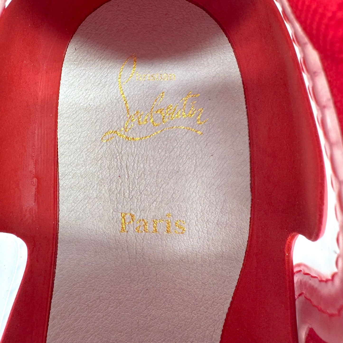 Christian Louboutin Arpoador Red Suede Spike Sneakers – Size 41