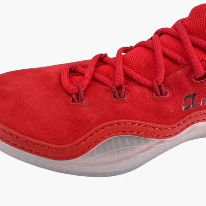 Christian Louboutin Arpoador Red Suede Spike Sneakers – Size 41