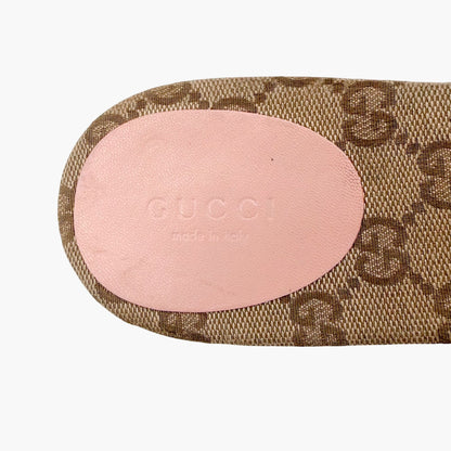 Gucci Interlocking G Thong Sandals Pink Size 9
