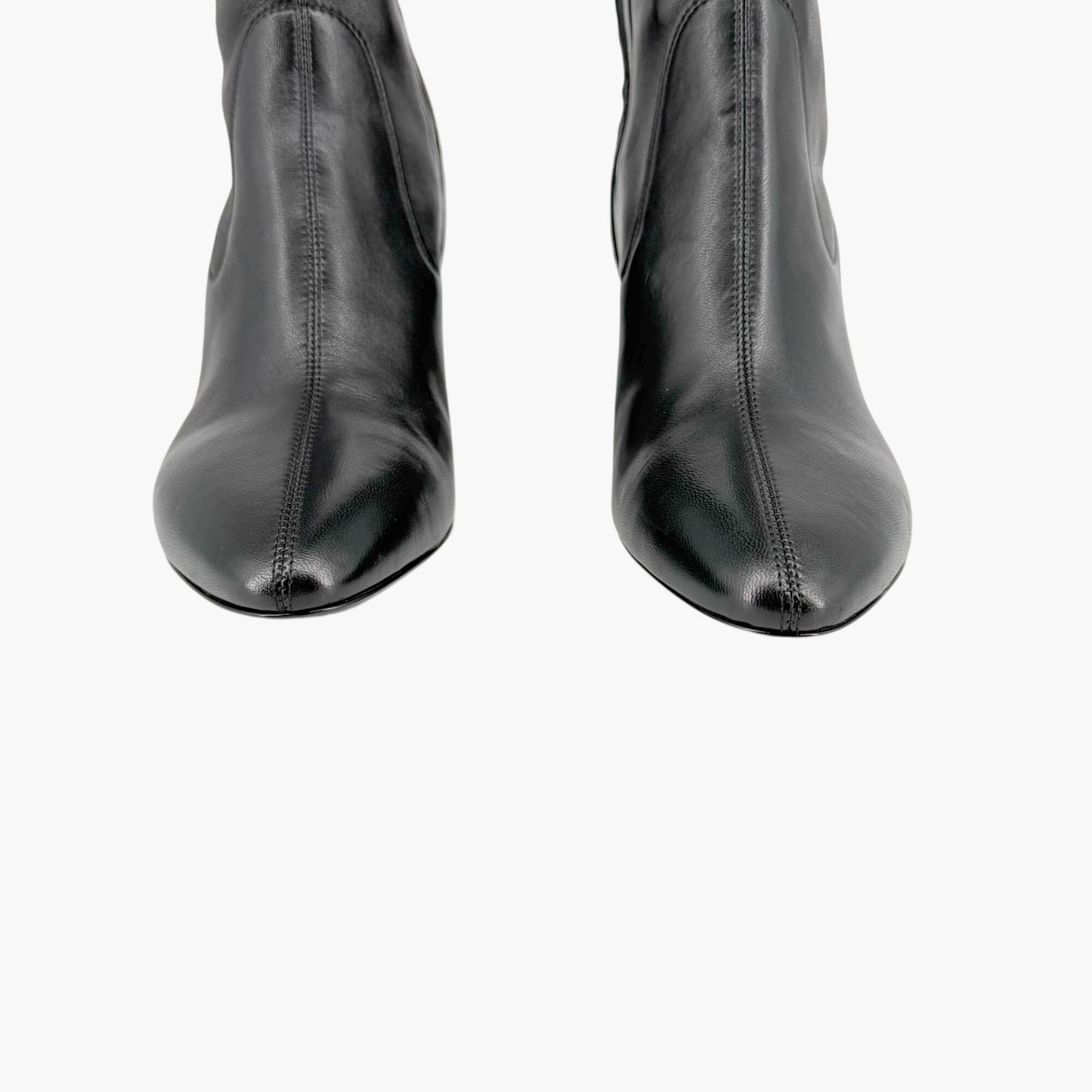 Saint Laurent Loulou Thigh High Boots Black Size 38.5