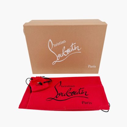 Christian Louboutin O Marylin Strass Boum Sandals Black Size 38
