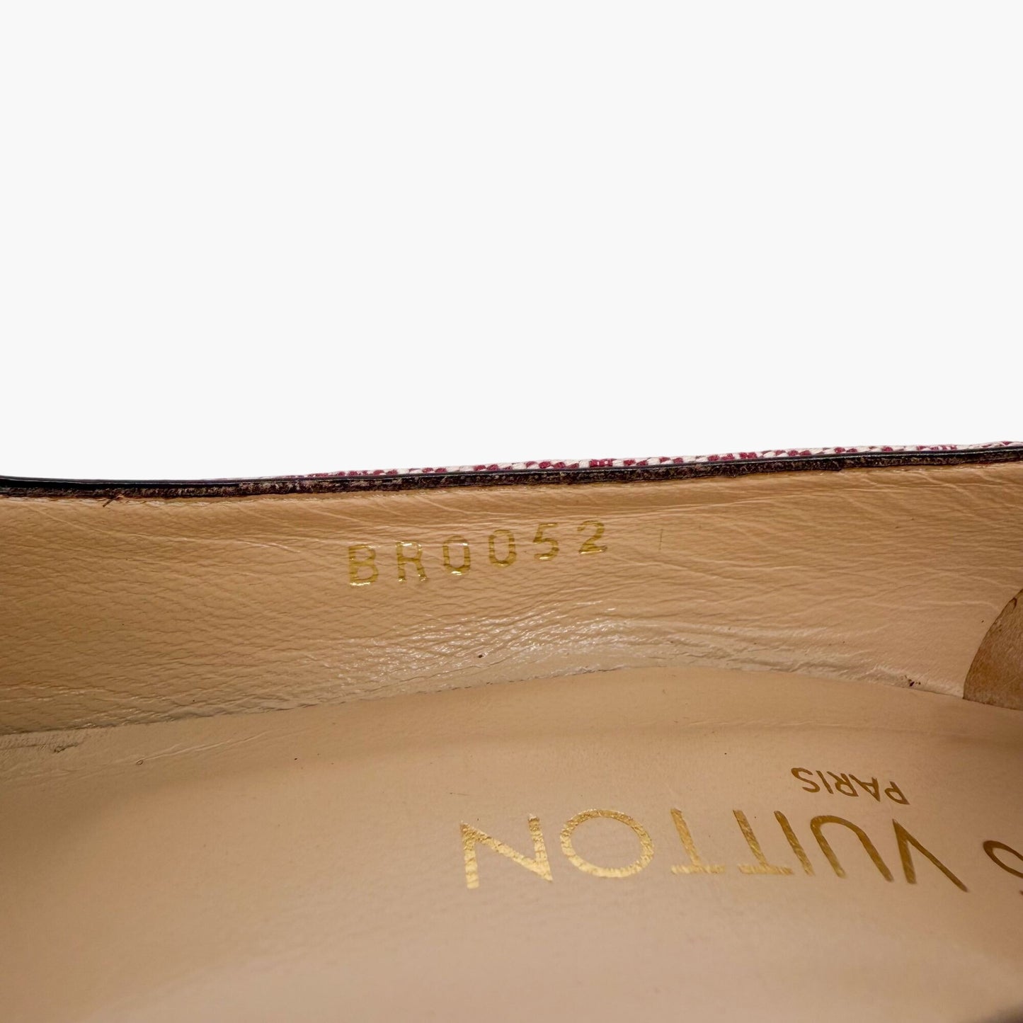 Louis Vuitton Monogram Charm Pumps Burgundy Size 39.5