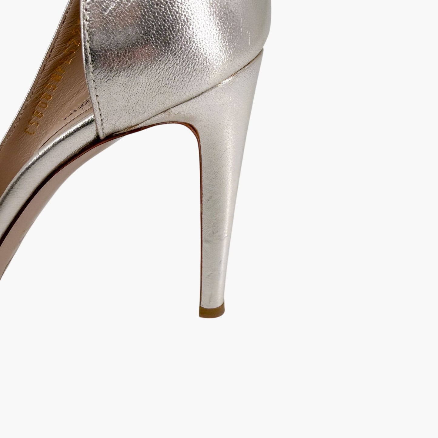 Valentino Garavani Triple Bow d’Orsay Pumps Gold Size 39