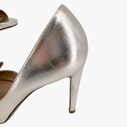 Valentino Garavani Triple Bow d’Orsay Pumps Gold Size 39