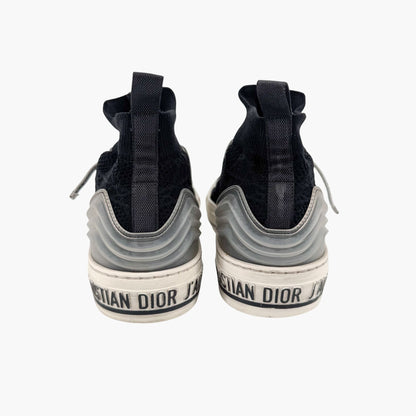 Christian Dior Walk'N'Dior J'Adior High-Top Sock Sneakers in Black – Size 39.5