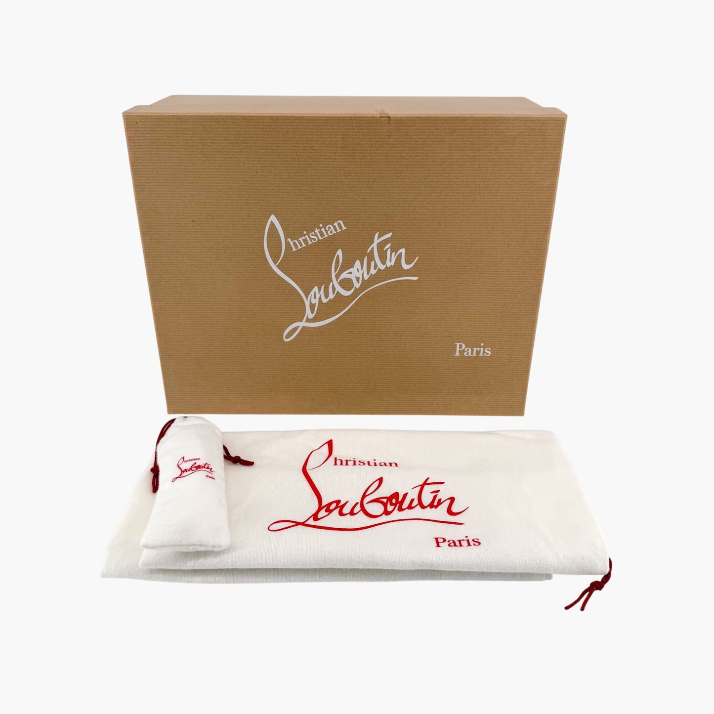 Christian Louboutin Sharkina Sneakers White Red Size 38.5